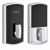 Kwikset 1000 20 Min UL Unite Electronic Smart MF Deadbolt in Bright Chrome by Satin Chrome