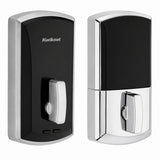Kwikset 1000 20 Min UL Unite Electronic Smart MF Deadbolt in Satin Chrome by Bright Chrome