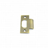 Schlage 10001609 strike plate in satin stainless, additional view