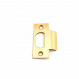 Schlage 10001612 strike plate in satin stainless, additional view