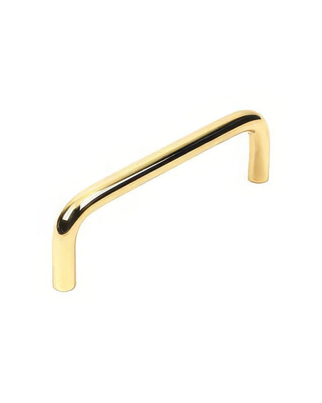 Century Hardware 10036-3 polished brass cabinet pull handle