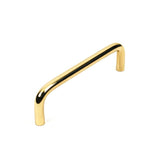 Century Hardware 10037-3 polished brass cabinet pull handle