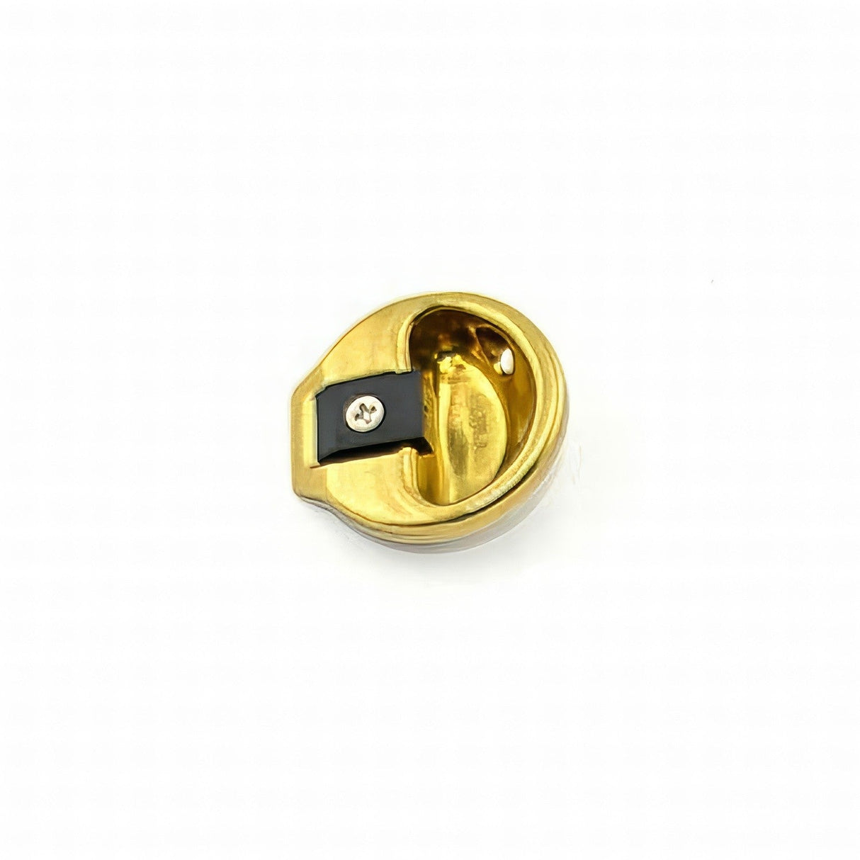 Schlage 10058605 polished brass strike plate