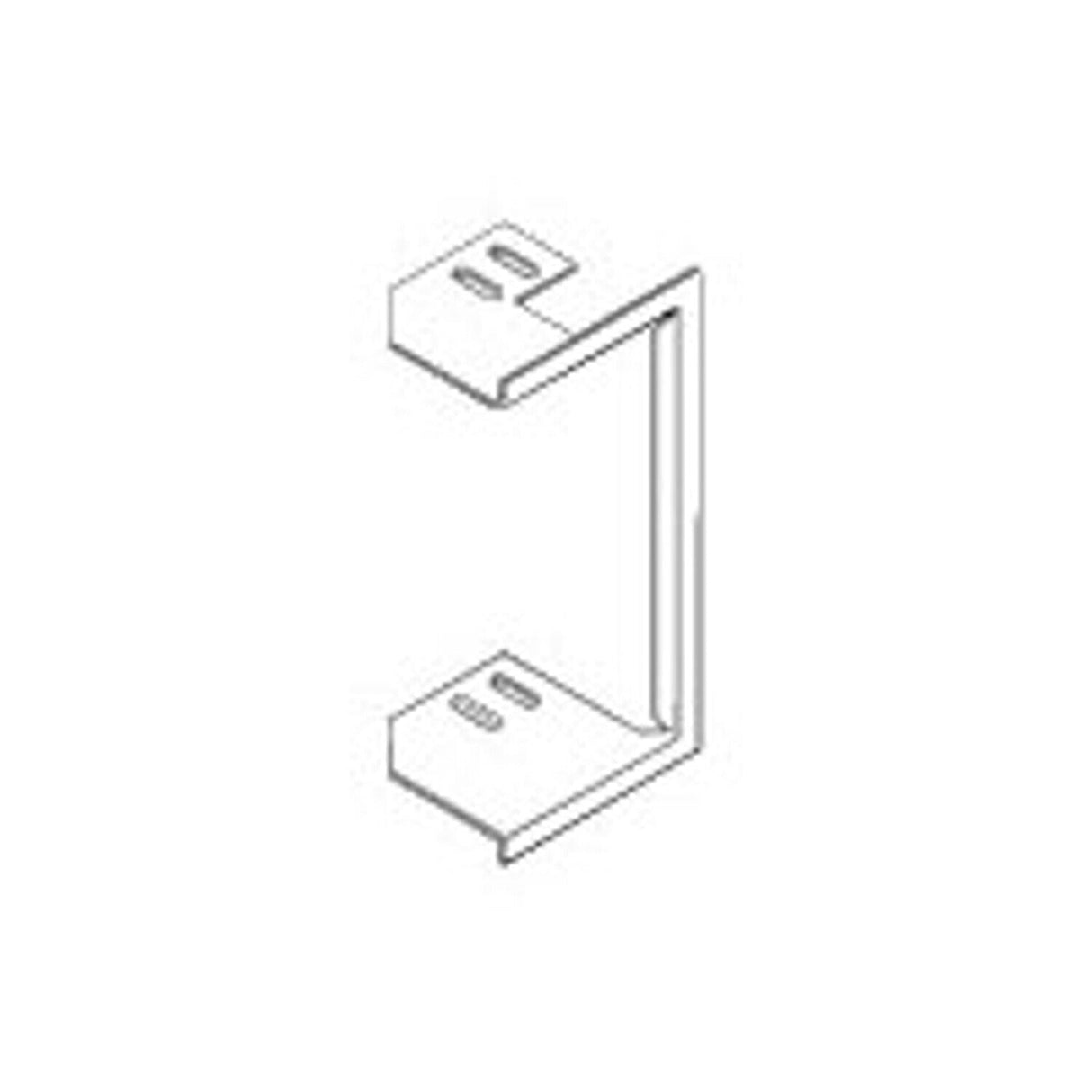 HES 1006-105 trim adapter, front view