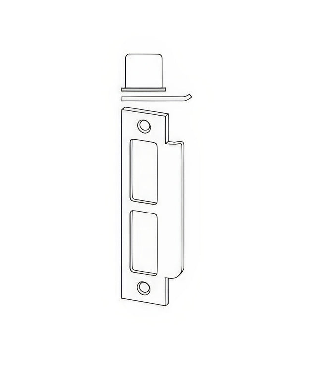 Schlage Commercial 10072613 oil rubbed bronze strike plate