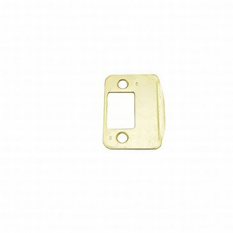 Schlage Commercial 10092605 polished brass strike plate