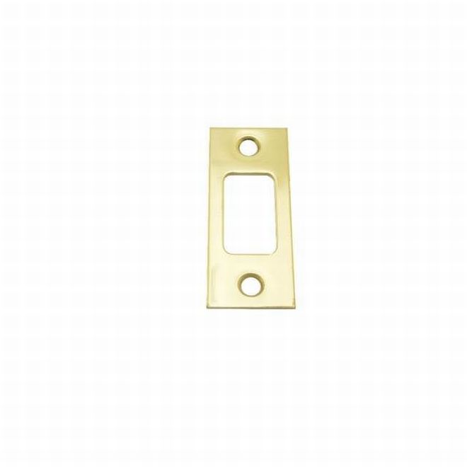 Schlage Commercial 10094609 10-094 1-1/8" x 2-3/4" Strike Plate with Square Corner Antique Brass