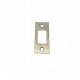 Schlage Commercial 10094619 10-094 1-1/8" x 2-3/4" Strike Plate with Square Corner Satin Nickel