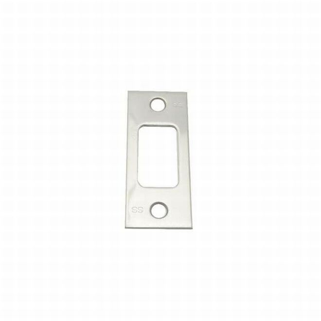 Schlage Commercial 10094620 10-094 1-1/8" x 2-3/4" Strike Plate with Square Corner Antique Pewter