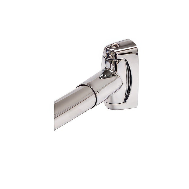 Better Home Products 100CH chrome shower rod