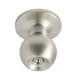 Better Home Products 10544BLK matte black keyed entry door knob