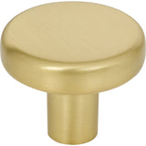 Elements 105BG brushed gold knobs