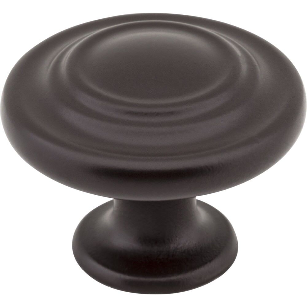 Elements 107ORB dark bronze cabinet knob