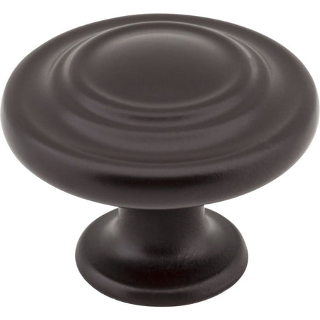 Elements 107ORB dark bronze cabinet knob