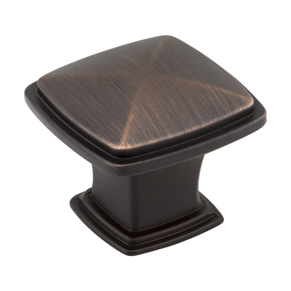 Jeffrey Alexander 1091DBAC brushed oil rubbed bronze cabinet knob