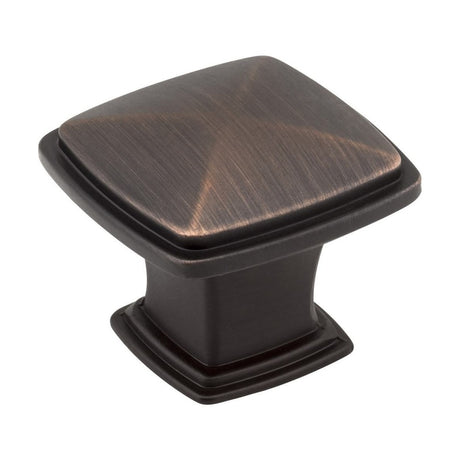 Jeffrey Alexander 1091DBAC brushed oil rubbed bronze cabinet knob