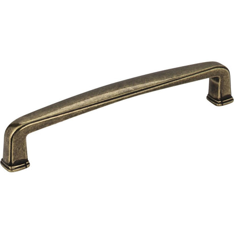 Jeffrey Alexander 1092-128AEM Milan 1 cabinet drawer pull, additional view