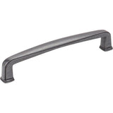 Jeffrey Alexander 1092-128DACM gun metal cabinet drawer pull