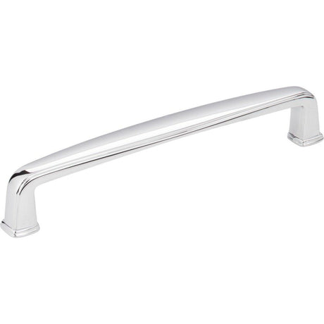 Jeffrey Alexander 1092-128PC polished chrome cabinet drawer pull