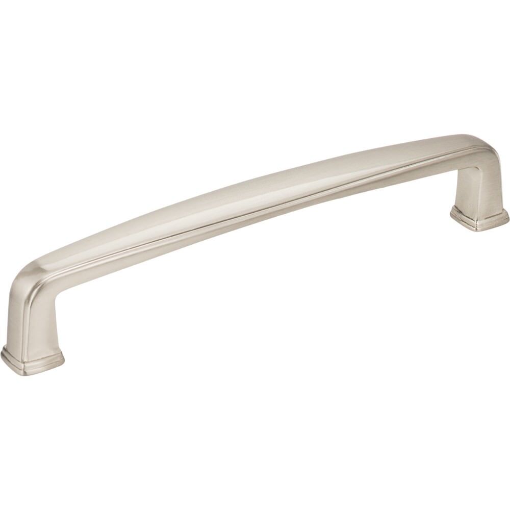 Jeffrey Alexander 1092-128SN satin nickel cabinet drawer pull
