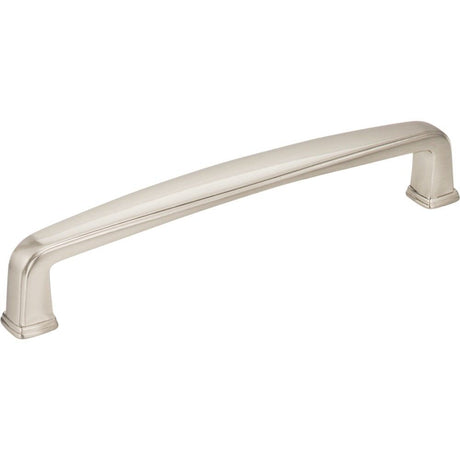 Jeffrey Alexander 1092-128SN satin nickel cabinet drawer pull