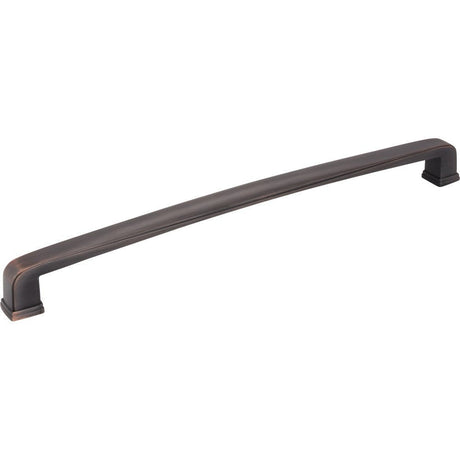 Jeffrey Alexander 1092-12DBAC brushed oil rubbed bronze cabinet pull / appliance pull