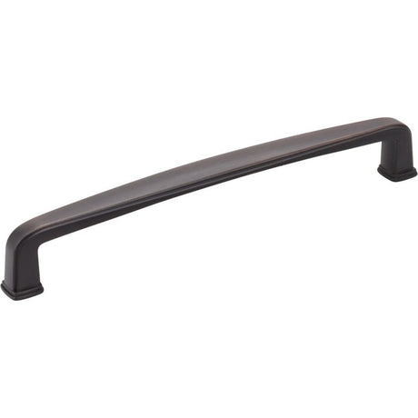 Jeffrey Alexander 1092-160DBAC brushed oil rubbed bronze cabinet drawer pull