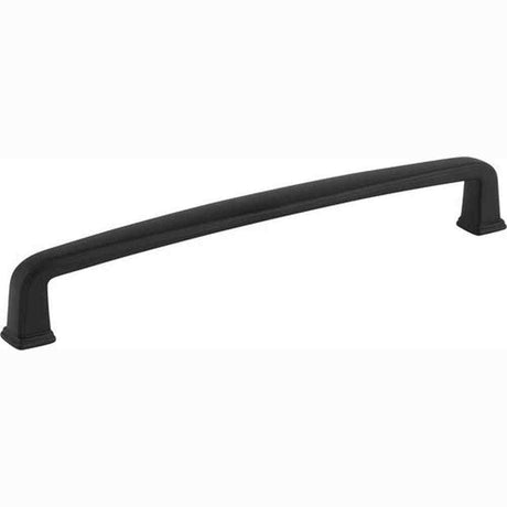 Jeffrey Alexander 1092-160MB matte black cabinet drawer pull