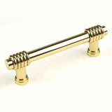 Century Hardware 10933-33 polished brass/polished brass cabinet bar pull
