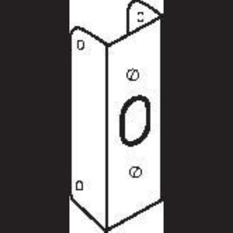 Don-Jo 10FES stainless steel door reinforcer