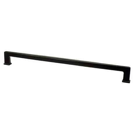Berenson 1119-1055-P matte black cabinet pull / appliance pull