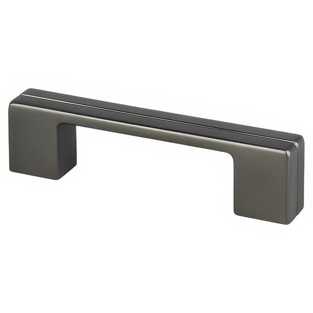 Berenson 1121-1SLT-P 96mm c/c slate cabinet handle pull