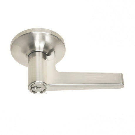 Better Home Products 11515SN Dillon Beach keyed entry keyed entry door lever, additional view