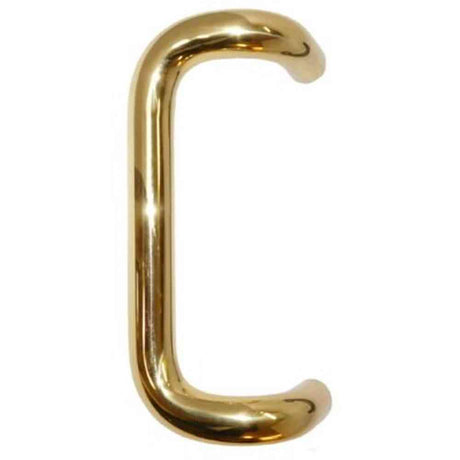 Don-Jo 1158605 bright brass door pull