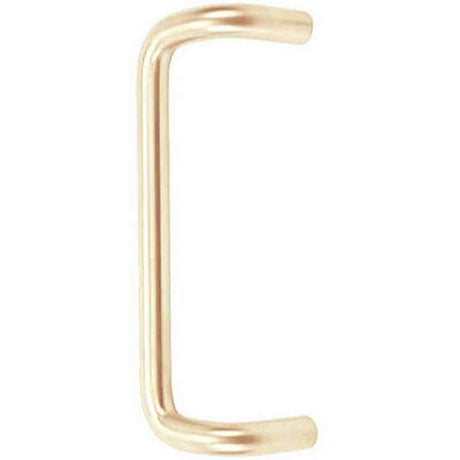 Don-Jo 1158606 clear satin brass door pull