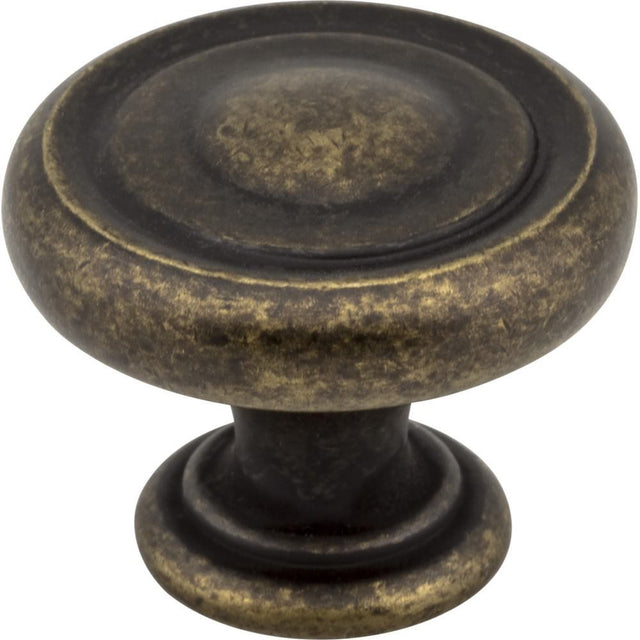 Jeffrey Alexander 117ABM-D Bremen 1 cabinet knob, additional view