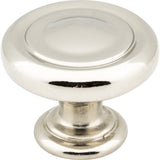 Jeffrey Alexander 117NI polished nickel cabinet knob