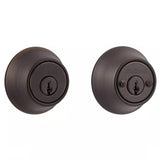 Kwikset 665 Double Cylinder Deadbolt in Polished Brass