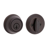 Kwikset 660 Single Cylinder Deadbolt in Antique Brass