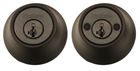 Kwikset 665 Double Cylinder Deadbolt in Antique Brass