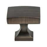 Berenson 1201-10VB-P Century Edge cabinet knob in satin stainless, additional view