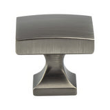 Berenson 1205-1VTN-P vintage nickel cabinet knob