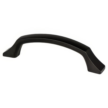 Berenson 1209-1055-P matte black cabinet handle pull