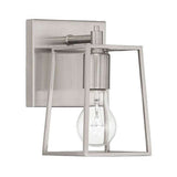 Craftmade 12105BNK1 brushed polished nickel wall sconce