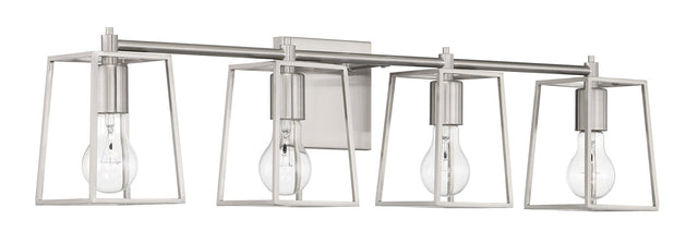 Craftmade 12132BNK4 brushed polished nickel vanity
