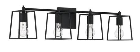 Craftmade 12132FB4 flat black vanity