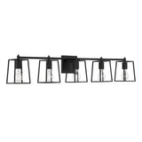 Craftmade 12141FB5 flat black vanity