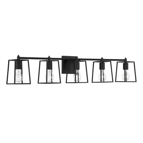 Craftmade 12141FB5 flat black vanity
