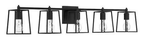 Craftmade 12141FB5 flat black vanity