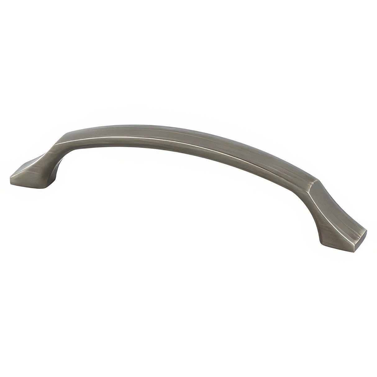 Berenson 1217-1VTN-P vintage nickel cabinet handle pull
